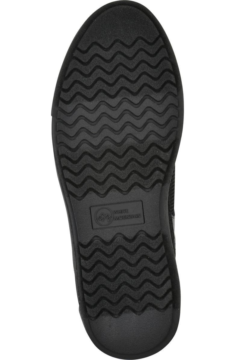 CLIFFS BY WHITE MOUNTAIN Uplit Zip Sneaker, Alternate, color, Black Black Multi