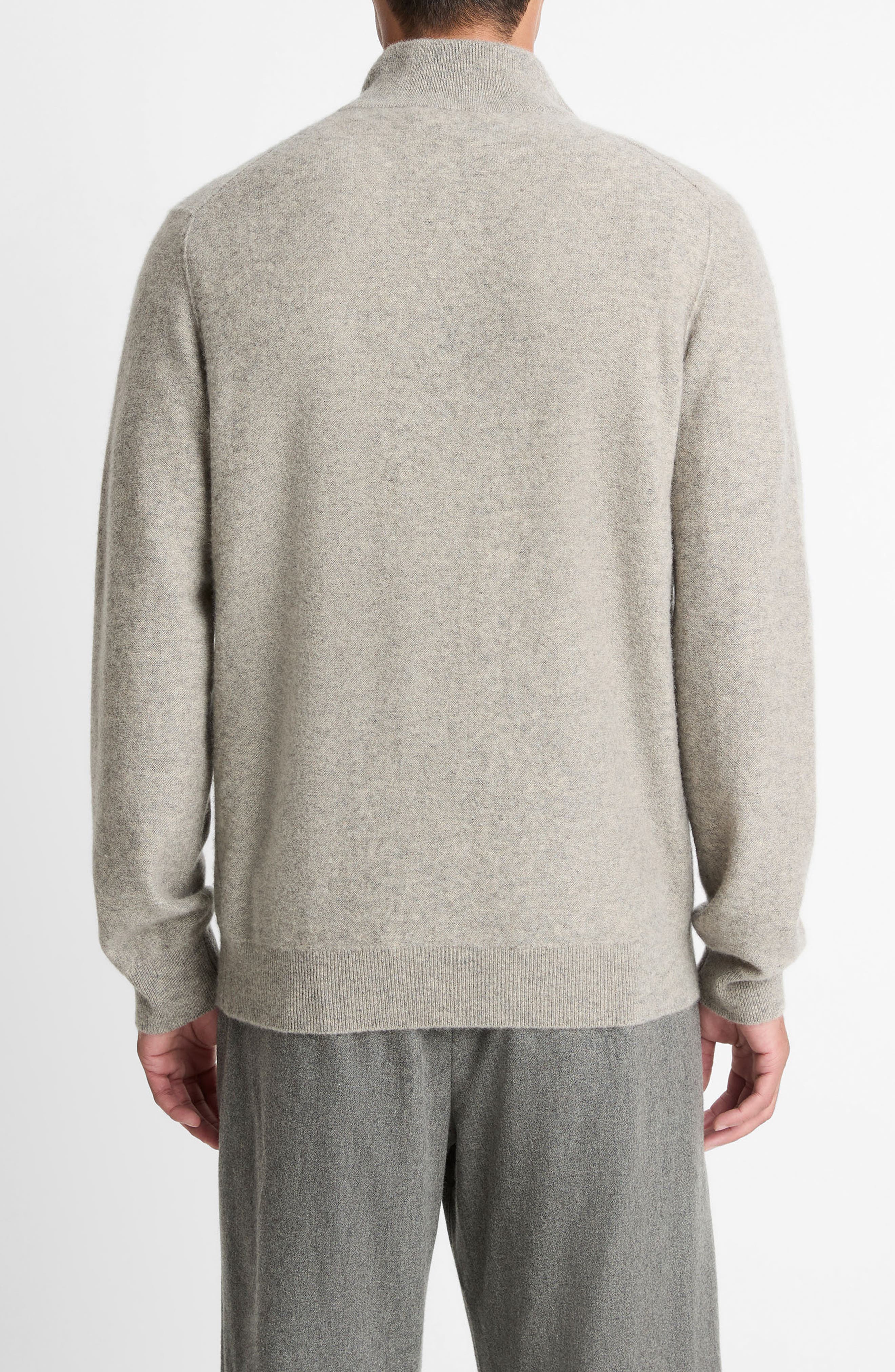 Boiled Cashmere Quarter Zip Sweater - image 4