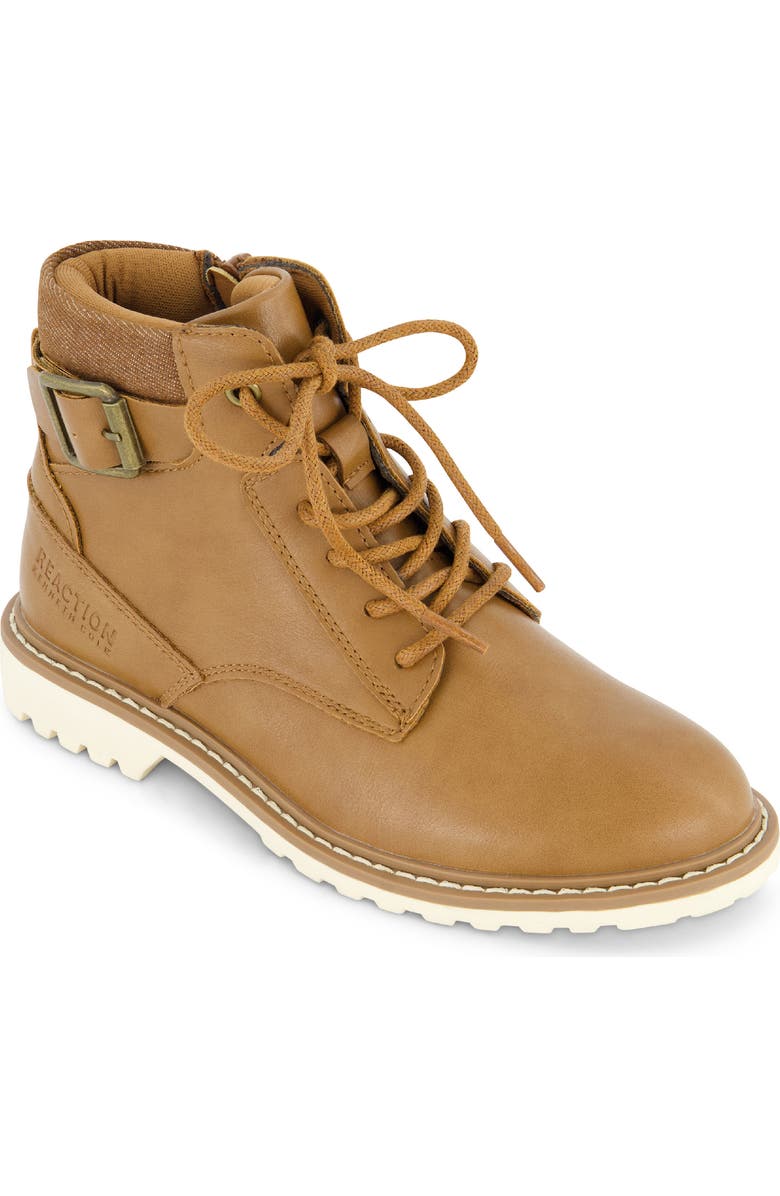 Kenneth Cole Kids' Pace Zamir Lace-Up Boot, Main, color, Cognac