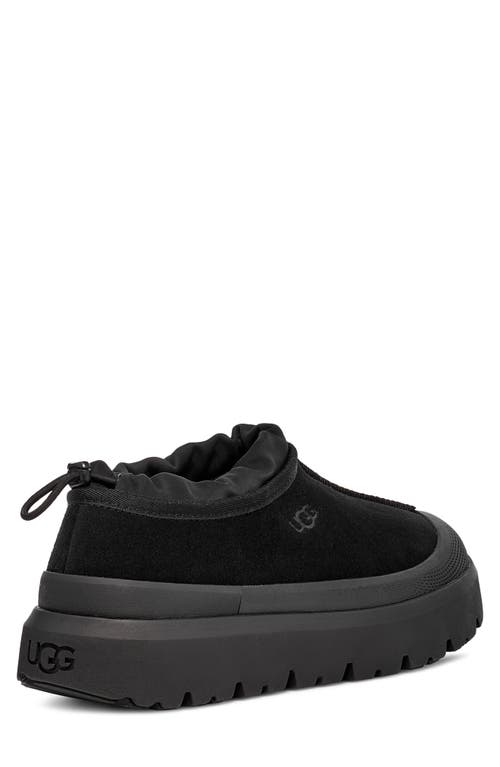 Ugg(r) Tasman Waterproof Hybrid Slip-on Shoe In Black