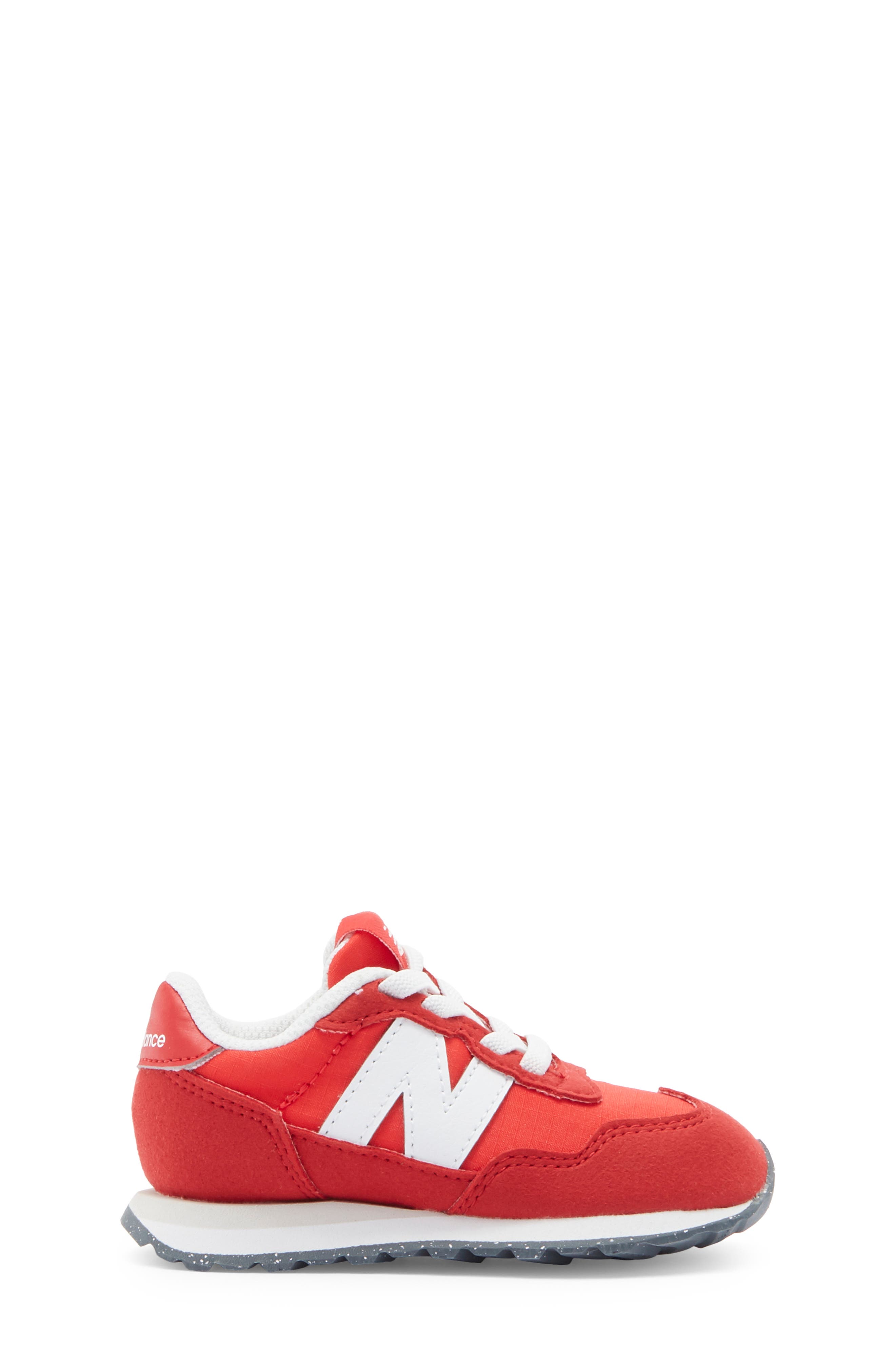 Kids' 237 Sneaker, Alternate, color, WHITE/ TRUE RED