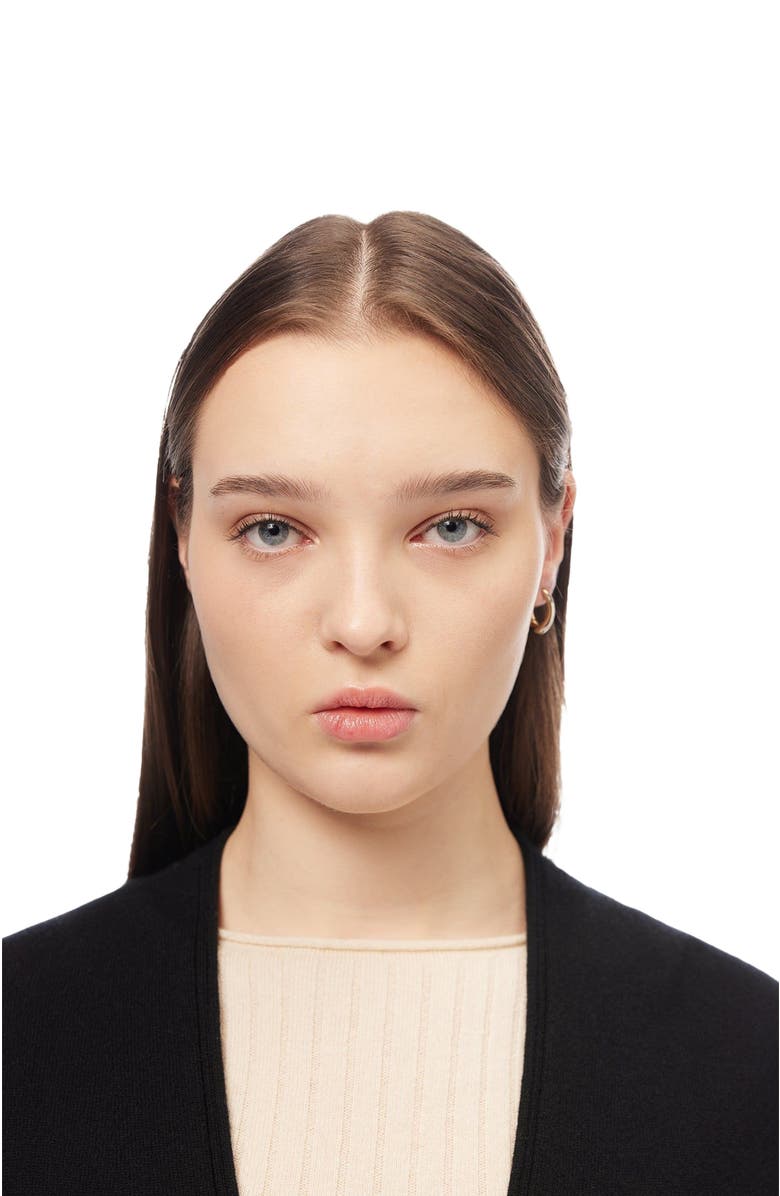 GOBI Mongolian Cashmere 3D Longline Cardigan, Alternate, color, 