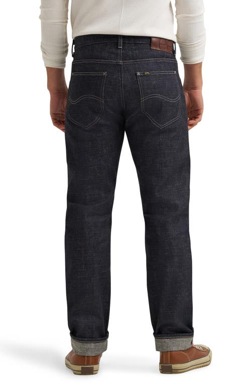 Lee 101 R Relaxed Straight Leg Jeans In Black