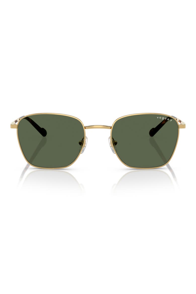53mm Pillow Sunglasses, Main, color, GOLD