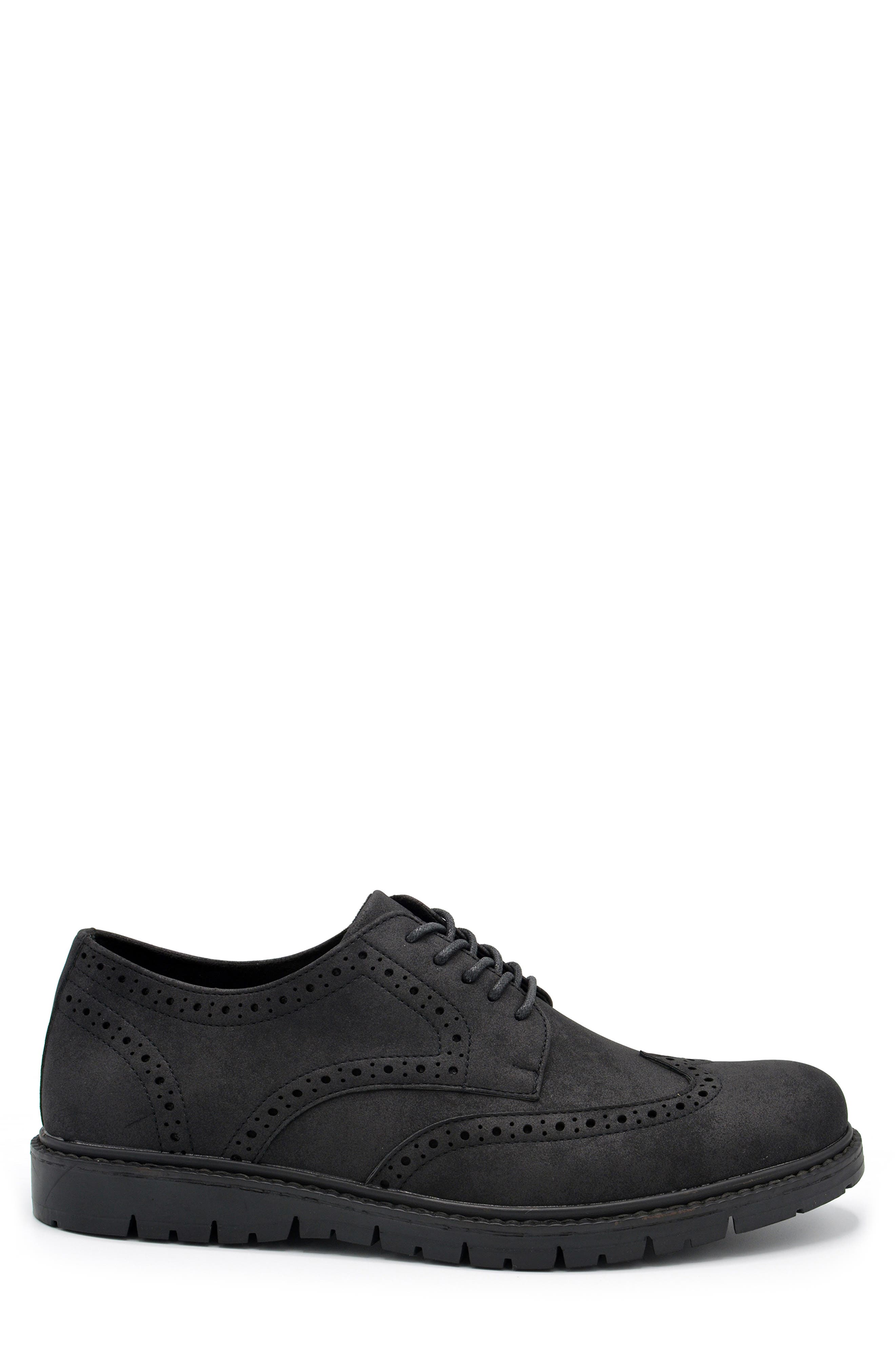 ASTON MARC Manti Wingtip Derby, Alternate, color, Black