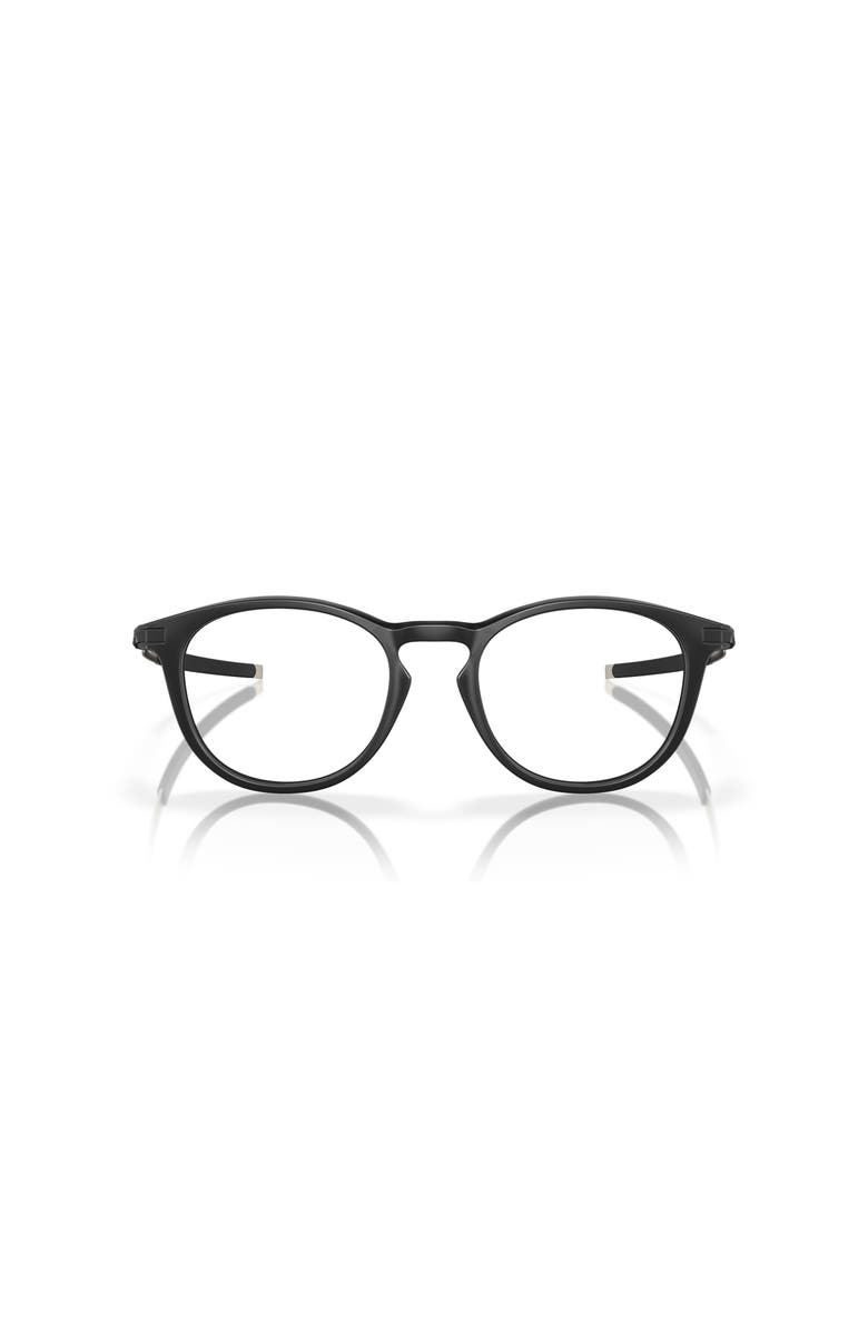 Oakley 52mm Round optical glasses, Alternate, color, Black