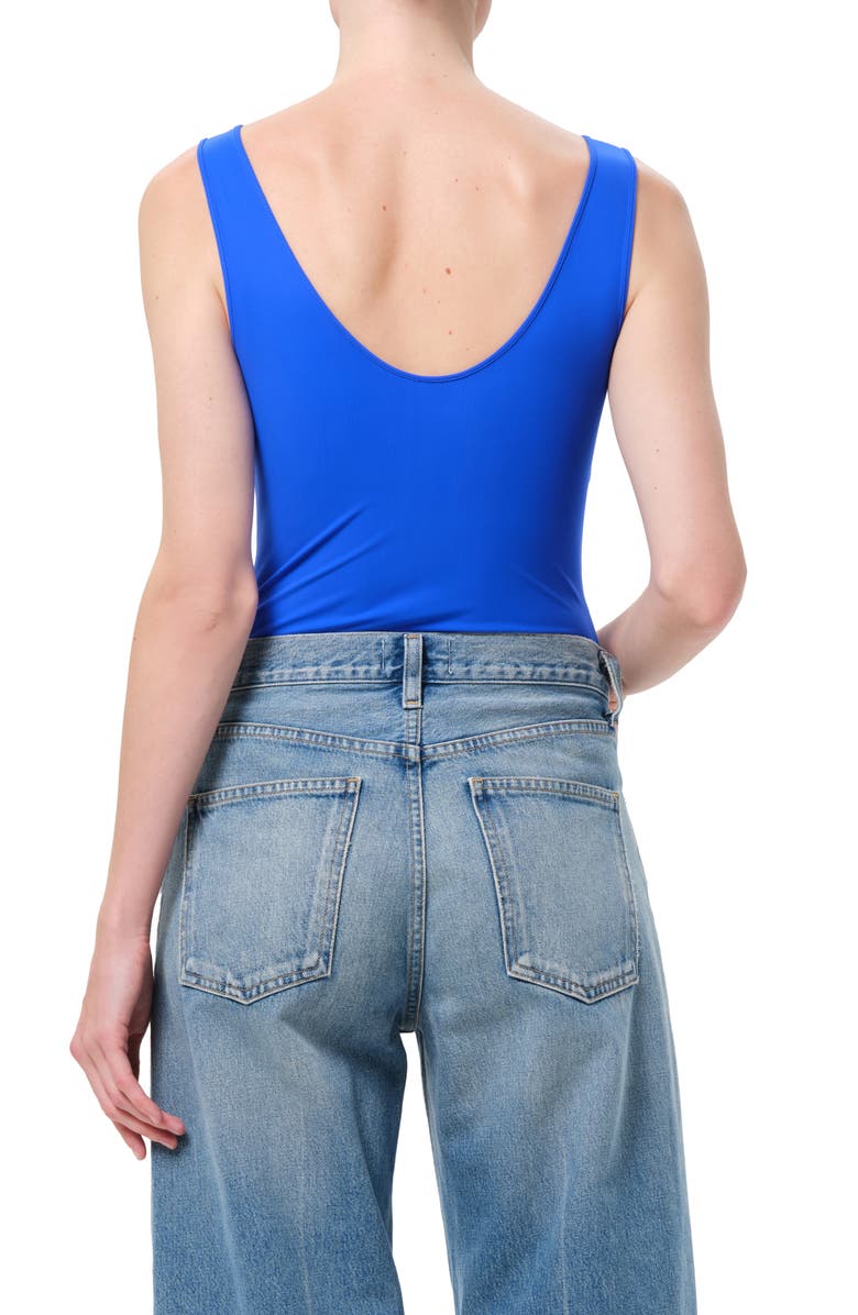 AGOLDE Tora Bodysuit, Alternate, color, Cobalt Md Royal Blue