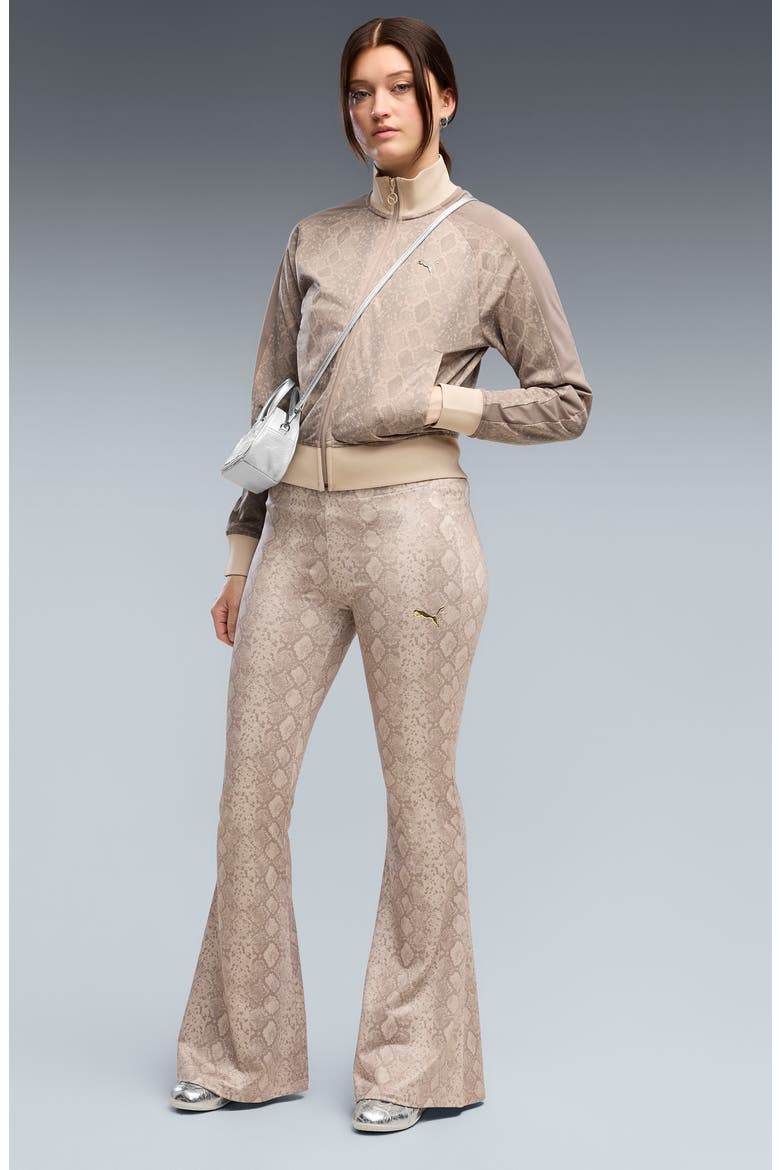 Snake Pack Flare Leggings, Alternate, color, MOUSE GRAY