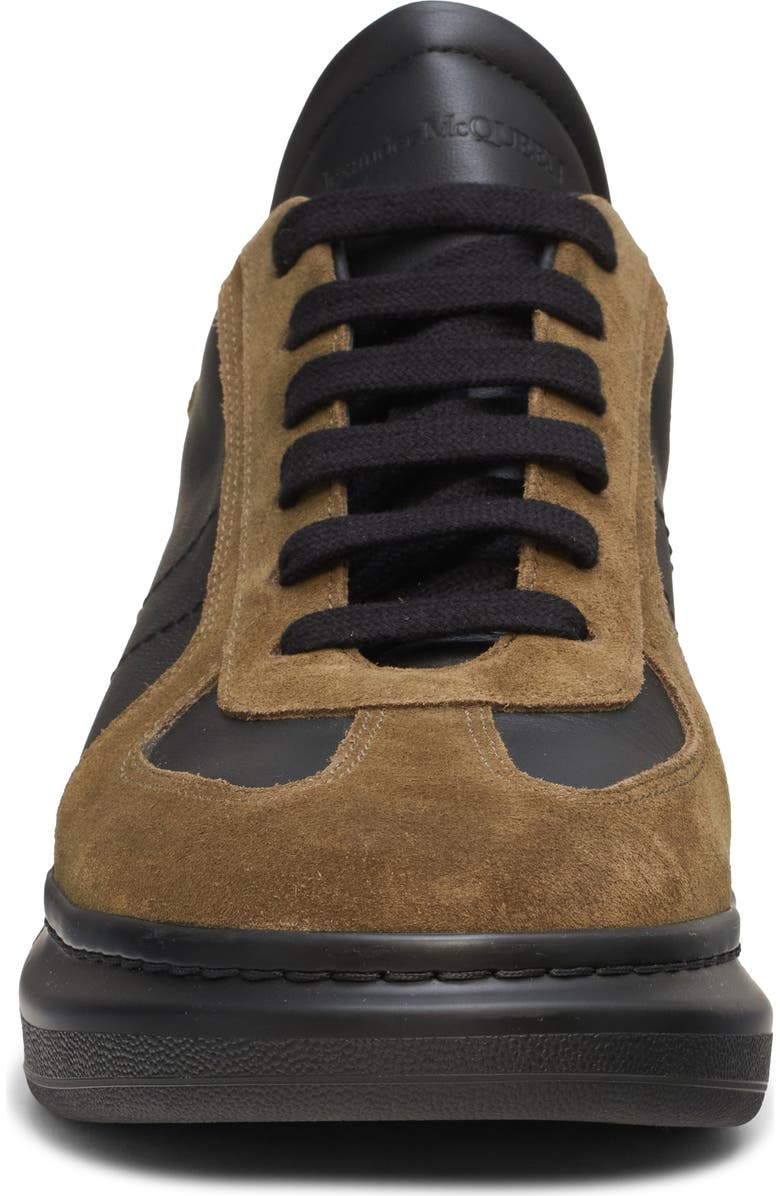McQueen Retro Sneaker, Alternate, color, Black/ Mud