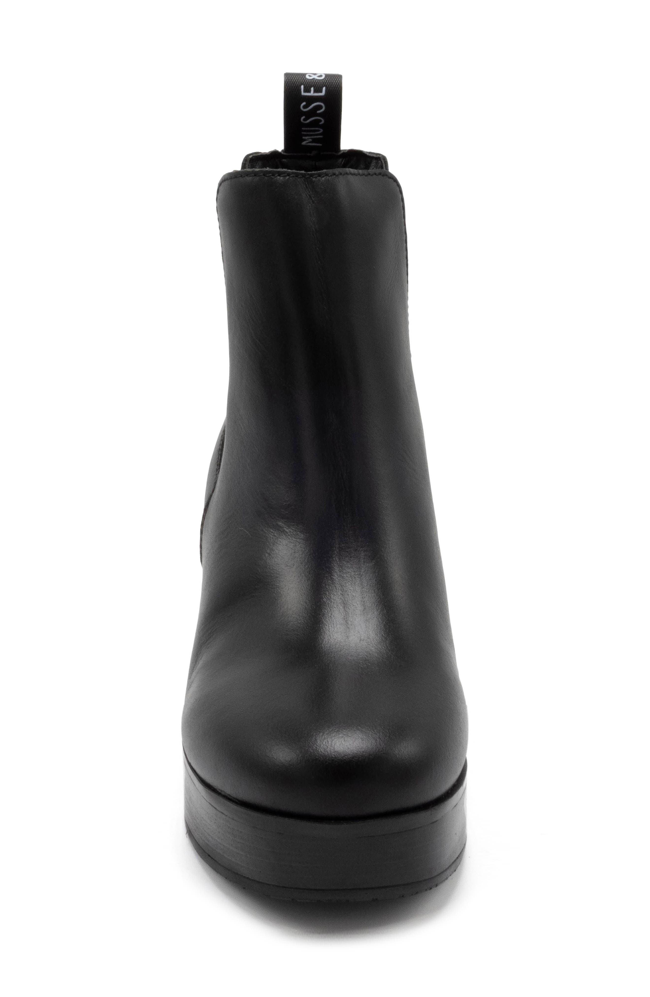 Musse & Cloud Musse&Cloud Ronan Waterproof Platform Block Heel Chelsea Bootie, Alternate, color, 
