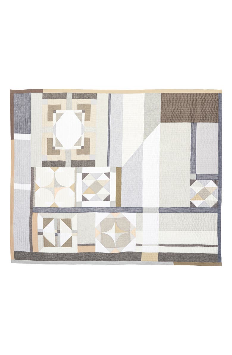 Thompson Street Studio Caspian Linen & Cotton Quilt, Main, color,