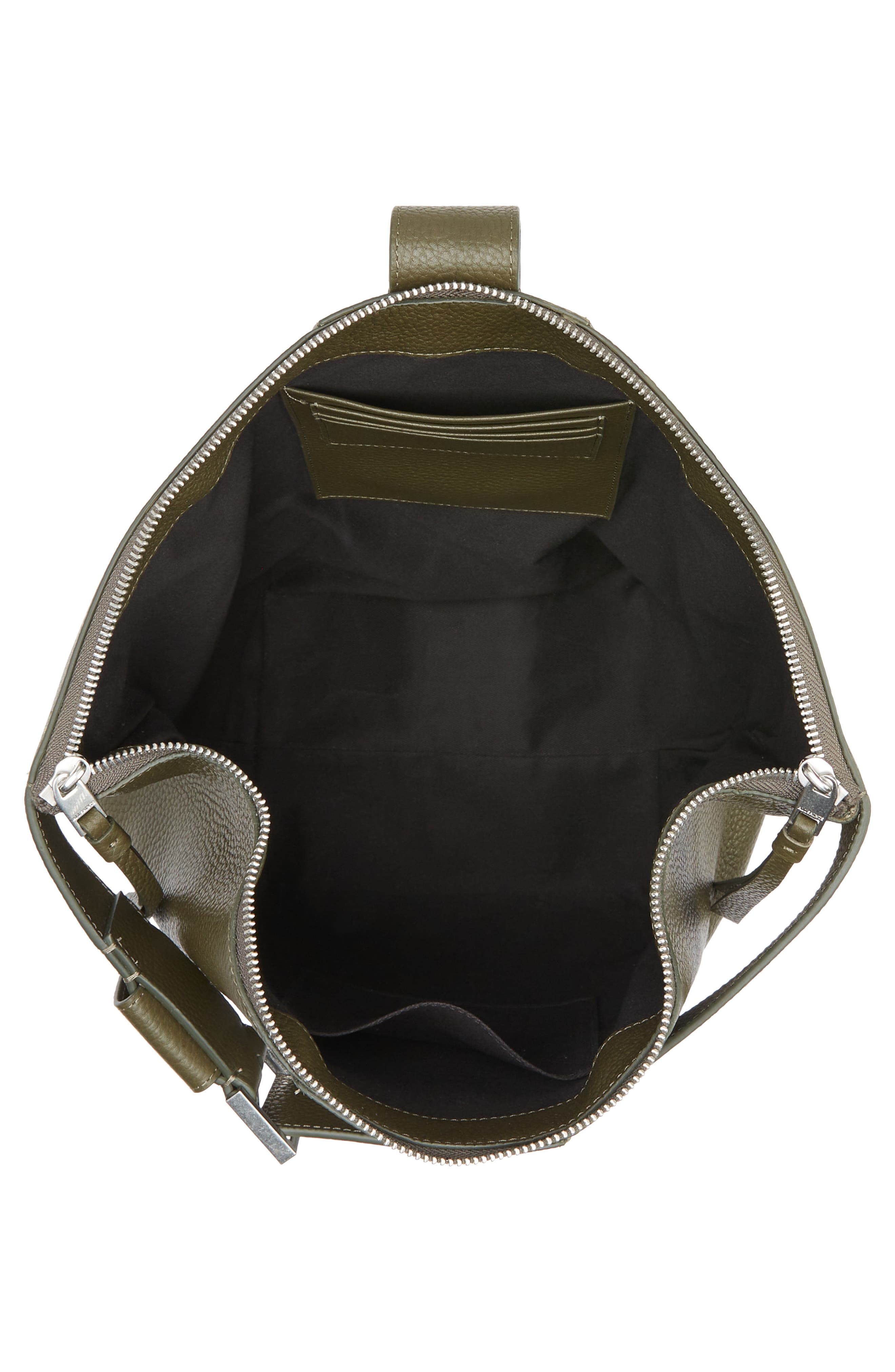 AllSaints Anouck Sling Leather Backpack, Alternate, color, 