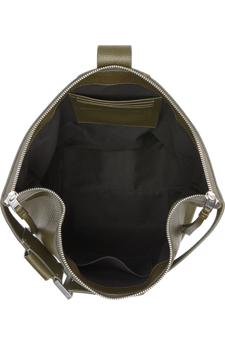 AllSaints Anouck Sling Leather Backpack, Alternate, color,