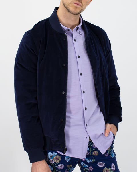 Don Velvet Reversible Bomber Jacket