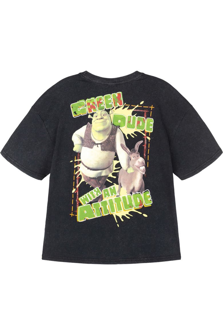 Shrek Short Sleeve T-Shirt, Alternate, color, Shrek Black