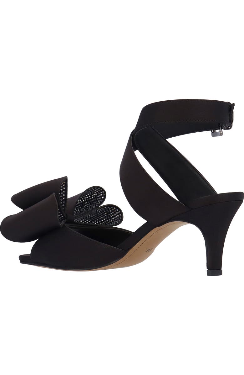 J. Reneé Nerelle Ankle Strap Sandal, Alternate, color, Black