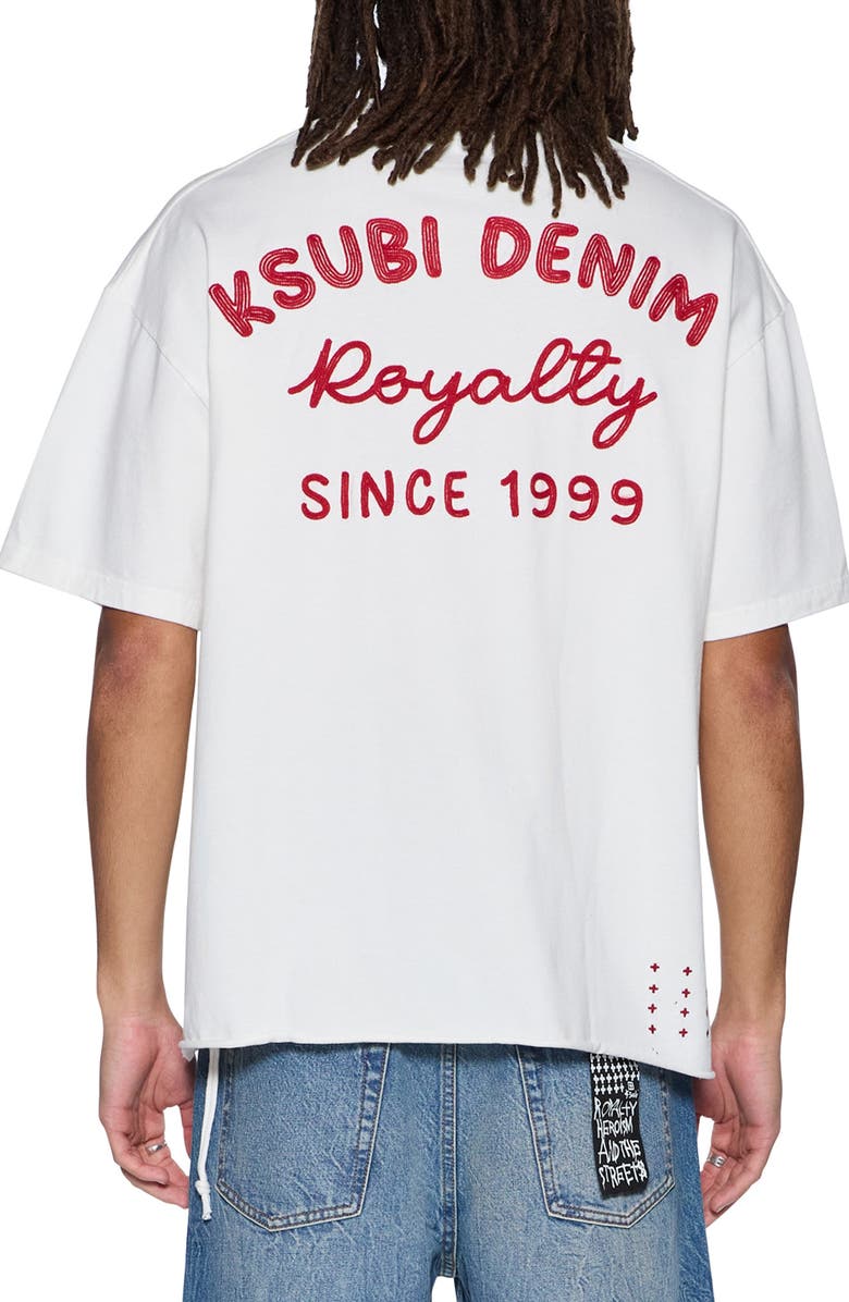 Ksubi Mekanik Excess Graphic T-Shirt, Alternate, color, Off White