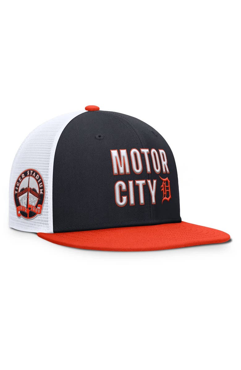 Nike Men's Nike Navy Detroit Tigers Pro Trucker Snapback Hat, Main, color, Navy