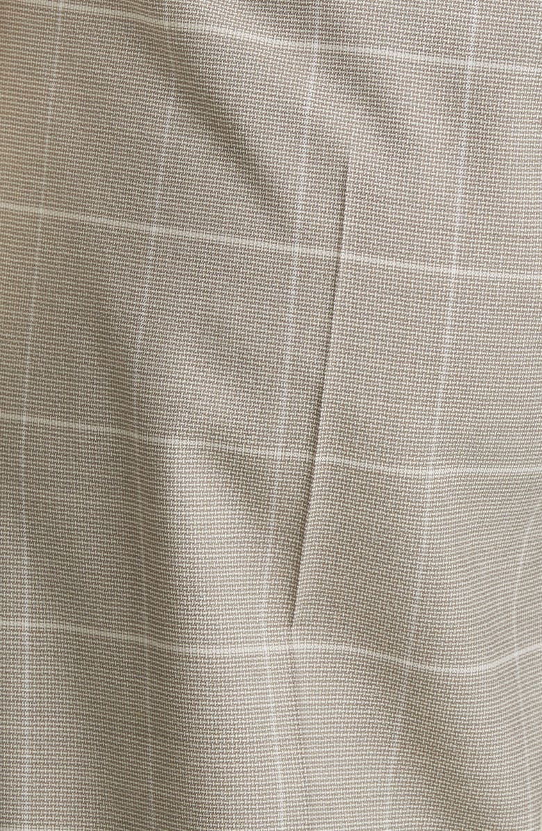 BOSS Tiluna Slim Wool & Silk Suit Pants, Alternate, color,