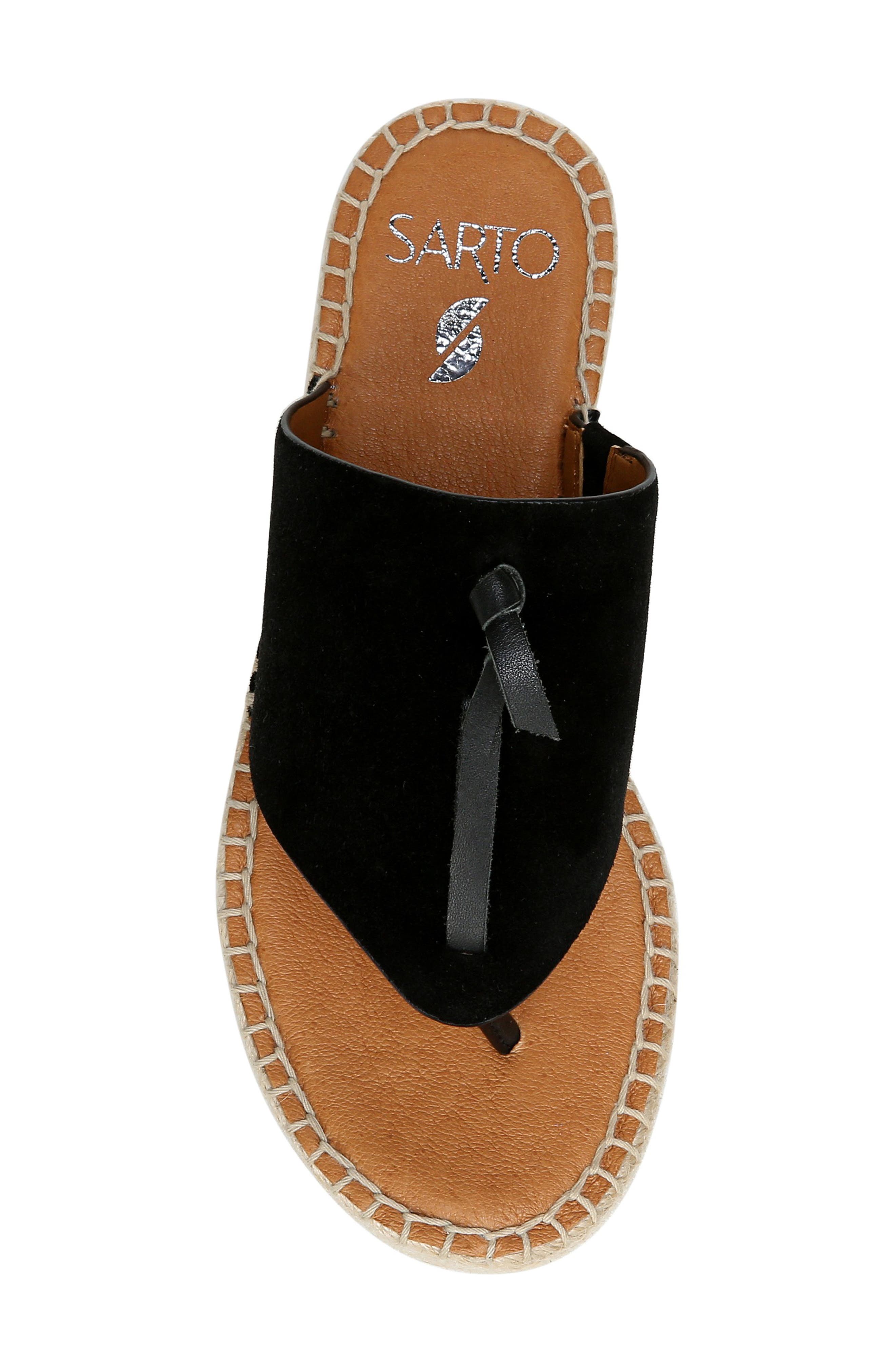 SARTO by Franco Sarto Malia Espradrille Wedge Slide Sandal, Alternate, color, 