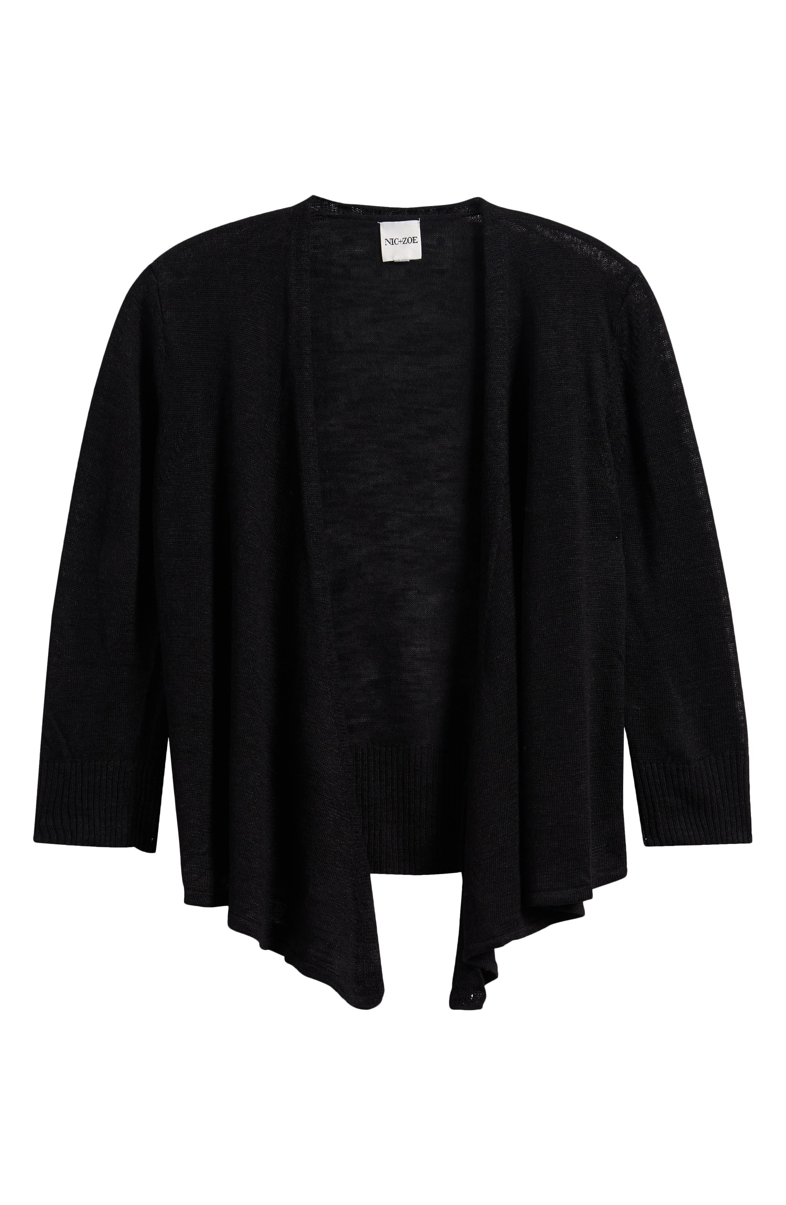 Женские NIC+ZOE Slub Knit 4-Way Cardigan — фото 5