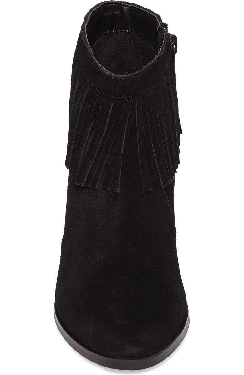 David Tate Misty Suede Western Fringe Bootie - Multiple Widths Available, Alternate, color,