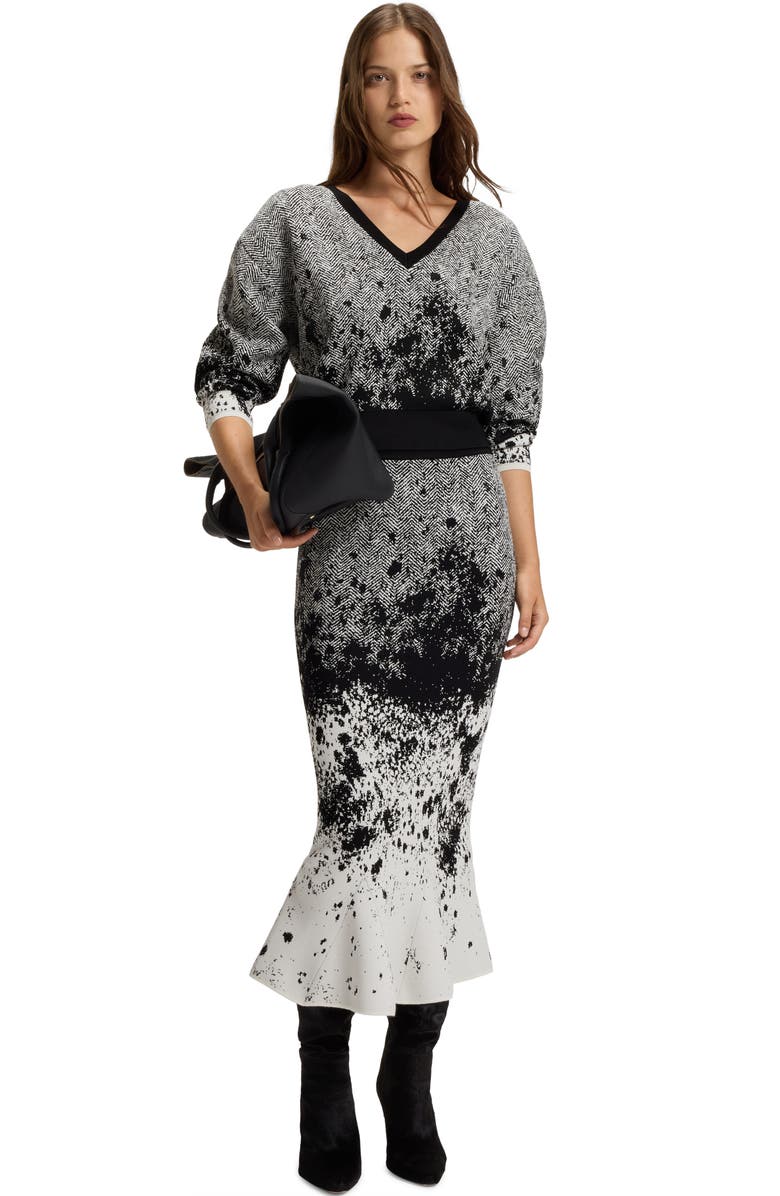 BOSS Forandina Sweater, Alternate, color, Splatter Ombre