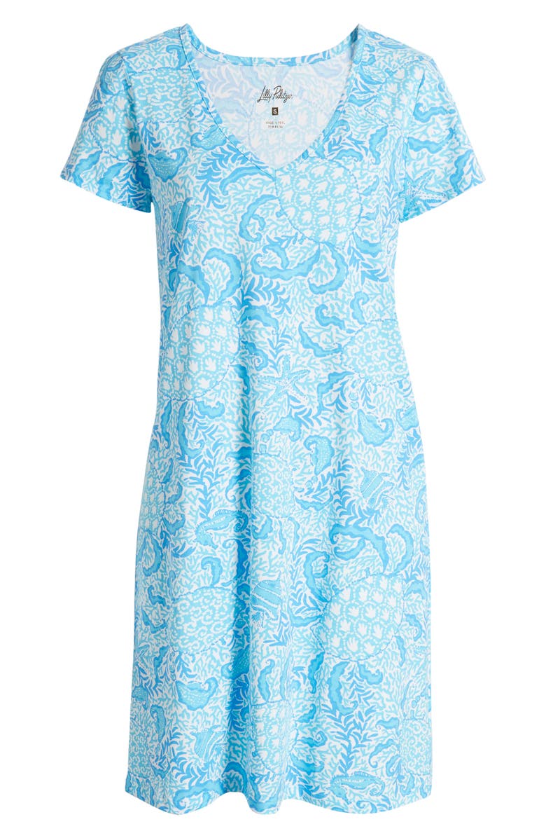Lilly Pulitzer<sup>®</sup> Etta Cotton T-Shirt Dress, Alternate, color,