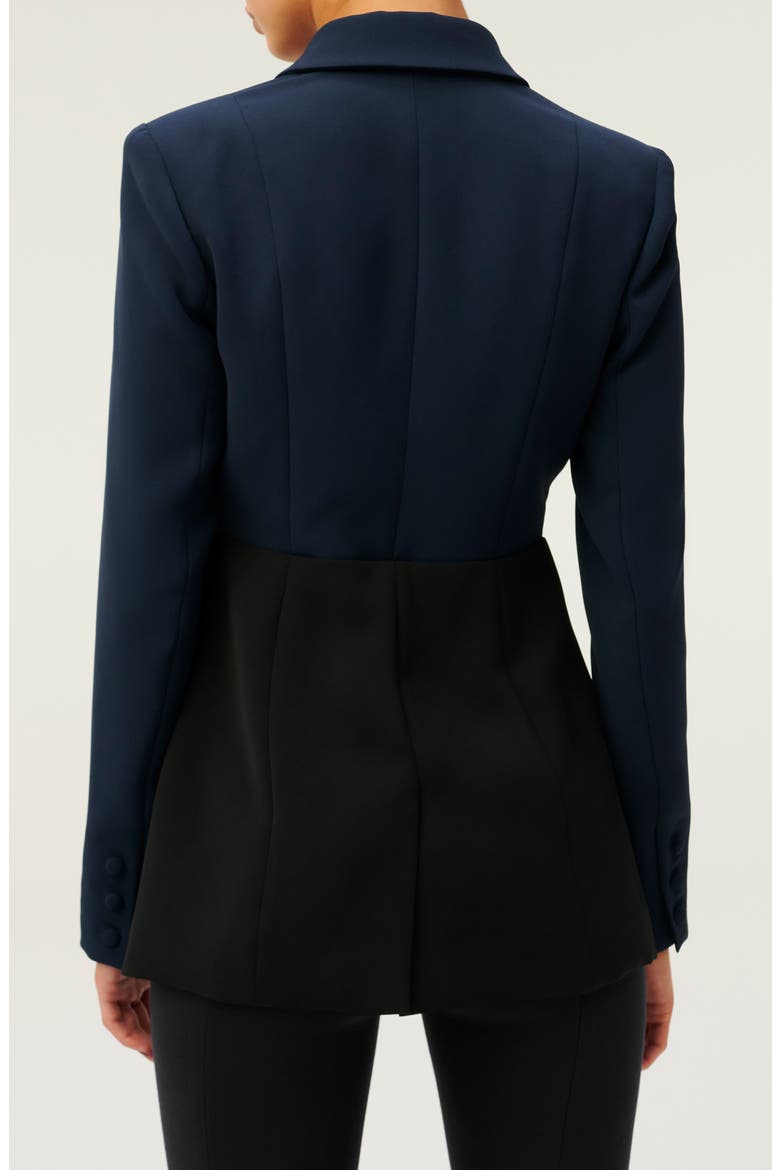 Fit & Flatter Belted Blazer, Alternate, color, NAVY001