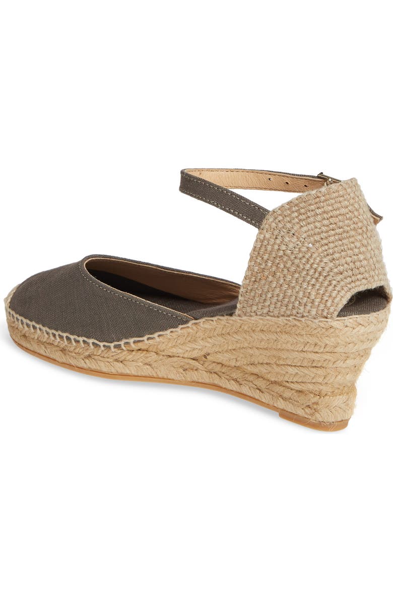 Toni Pons 'Caldes' Linen Wedge Sandal, Alternate, color,