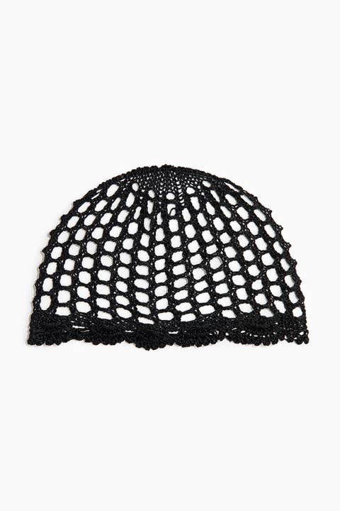 Crochet-look Hat