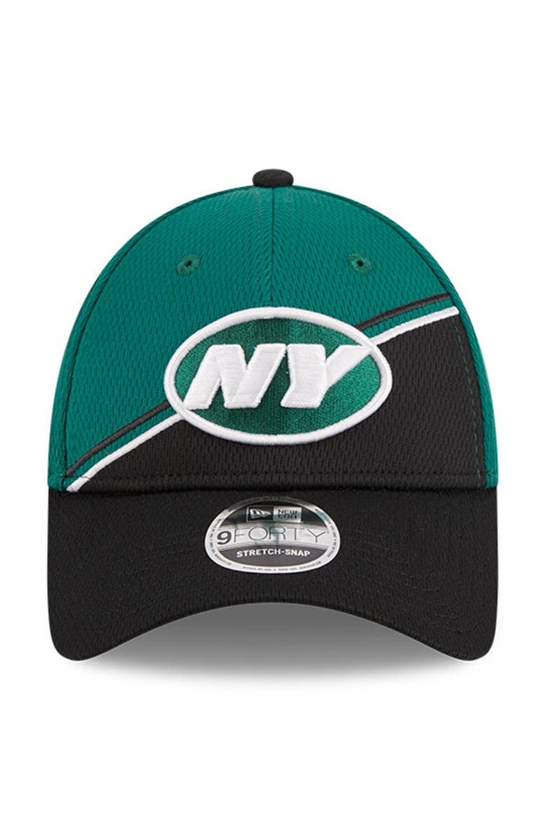 New Era Men's New Era Green/Black New York Jets 2023 Sideline 9FORTY Adjustable Hat, Alternate, color, Green