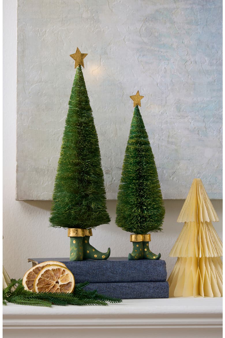 Patience Brewster Dash Away Sisal Trees, Alternate, color, GREEN