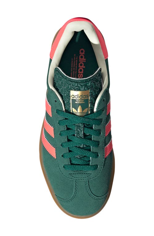 Adidas Originals Adidas Kids' Gazelle Bold Sneaker In Green