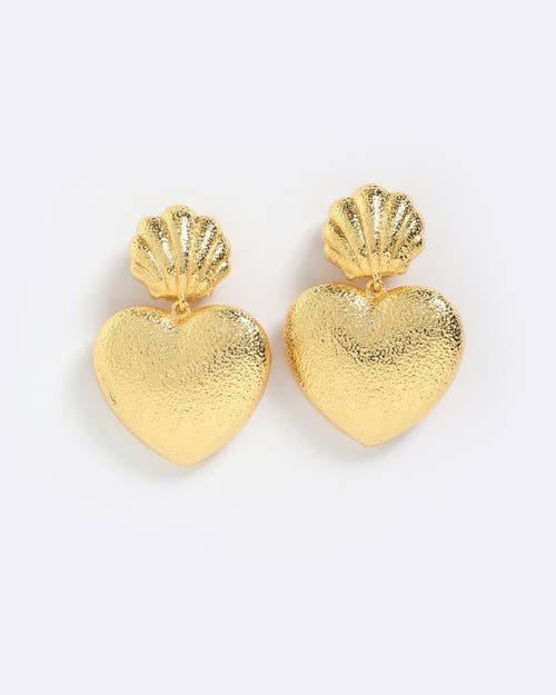 Emma Pills Summer Love Earrings In Gold