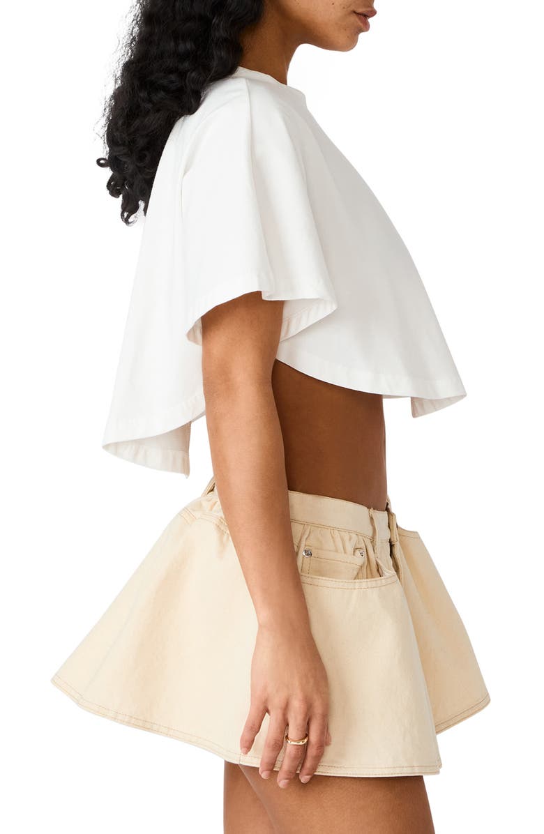 Steve Madden Callom Knit Top, Alternate, color, Whisper White