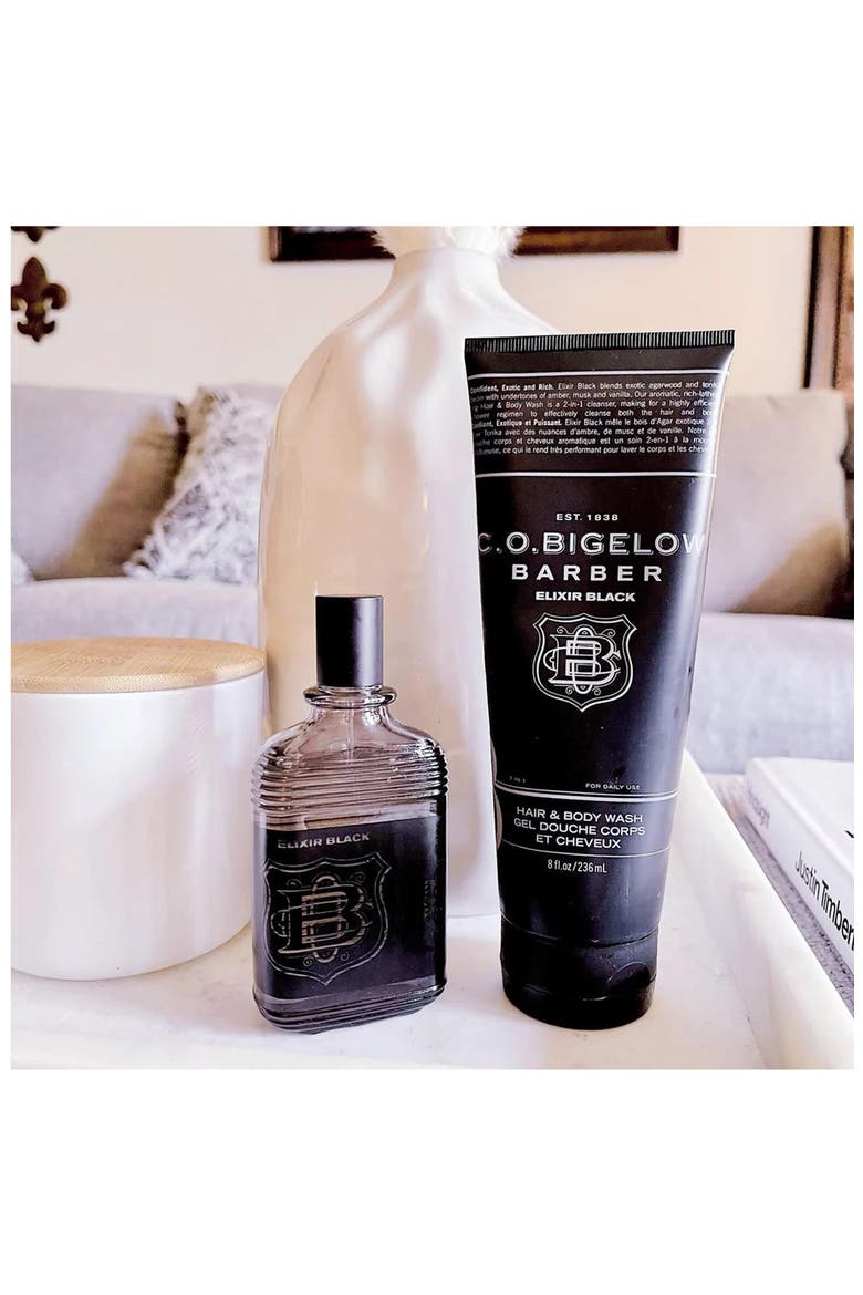 Elixir Black Apothecary Box, Cologne + Hair & Body Wash $62 Value, Alternate, color, NO COLOR