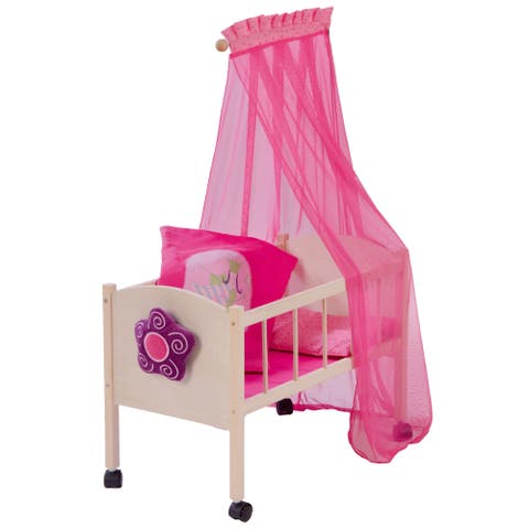 Happy Fee Doll Canopy Bed Set