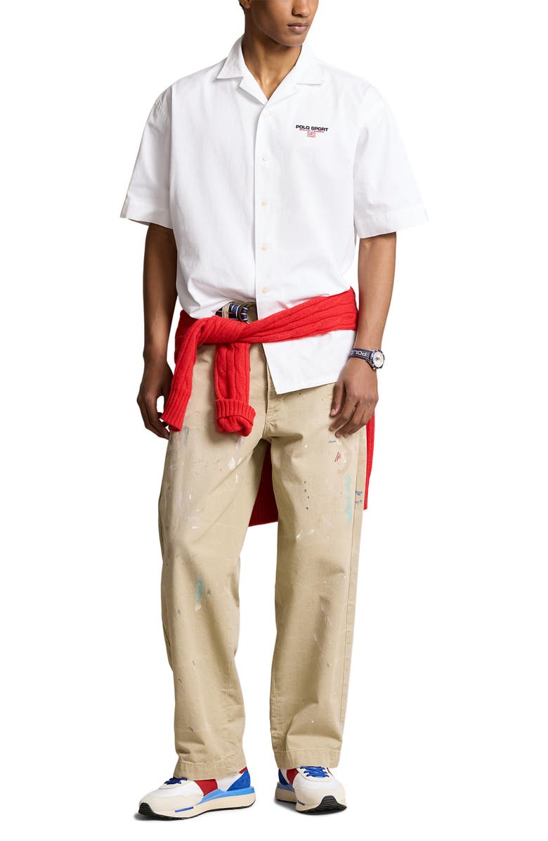 Polo Ralph Lauren Chino Cotton Button-Up Shirt, Alternate, color,