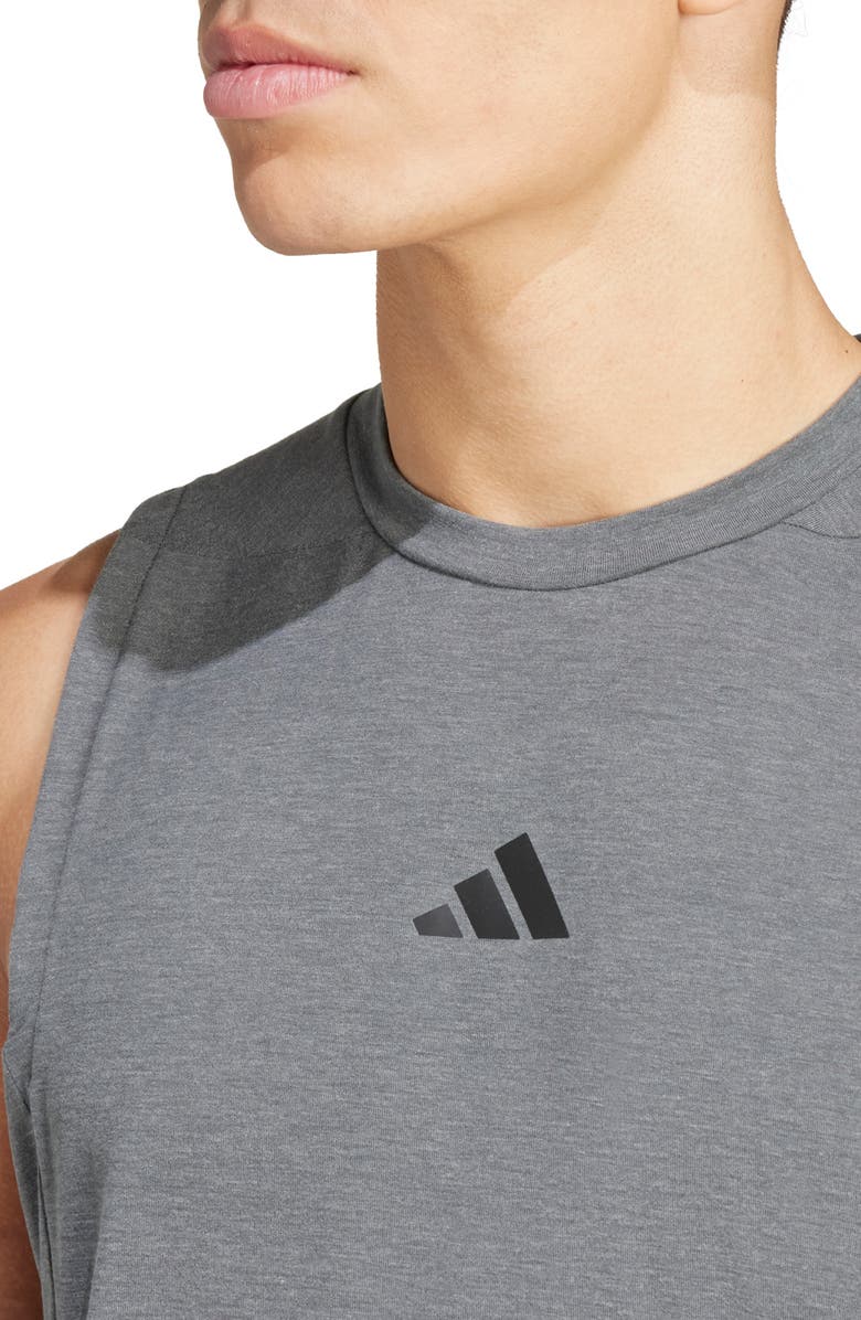 adidas Power Workout Tank, Alternate, color, Solid Grey