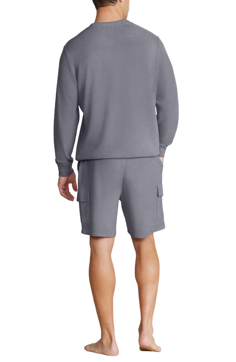 Barefoot Dreams<sup>®</sup> Malibu Collection<sup>®</sup> Brushed Fleece Lounge Sweatshirt, Alternate, color, 