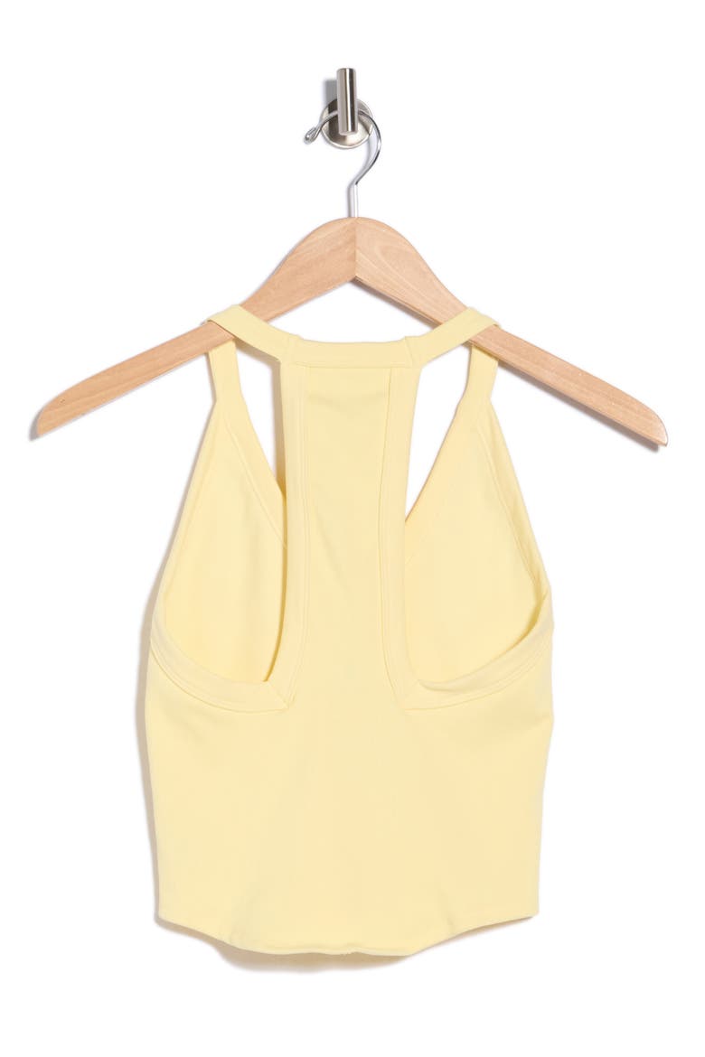 FP Movement All Clear Crop Racerback Tank, Alternate, color, YELLOW