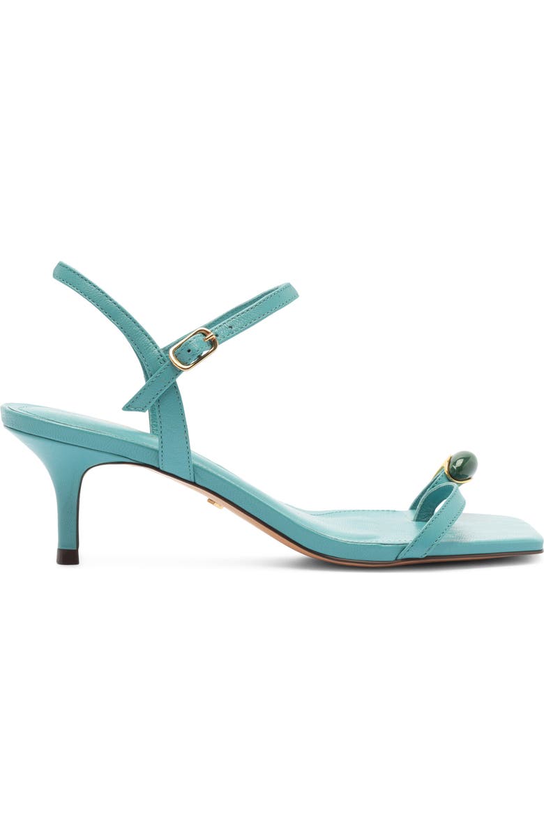 Arezzo Sofia Ankle Strap Sandal, Alternate, color, Blue Bloom