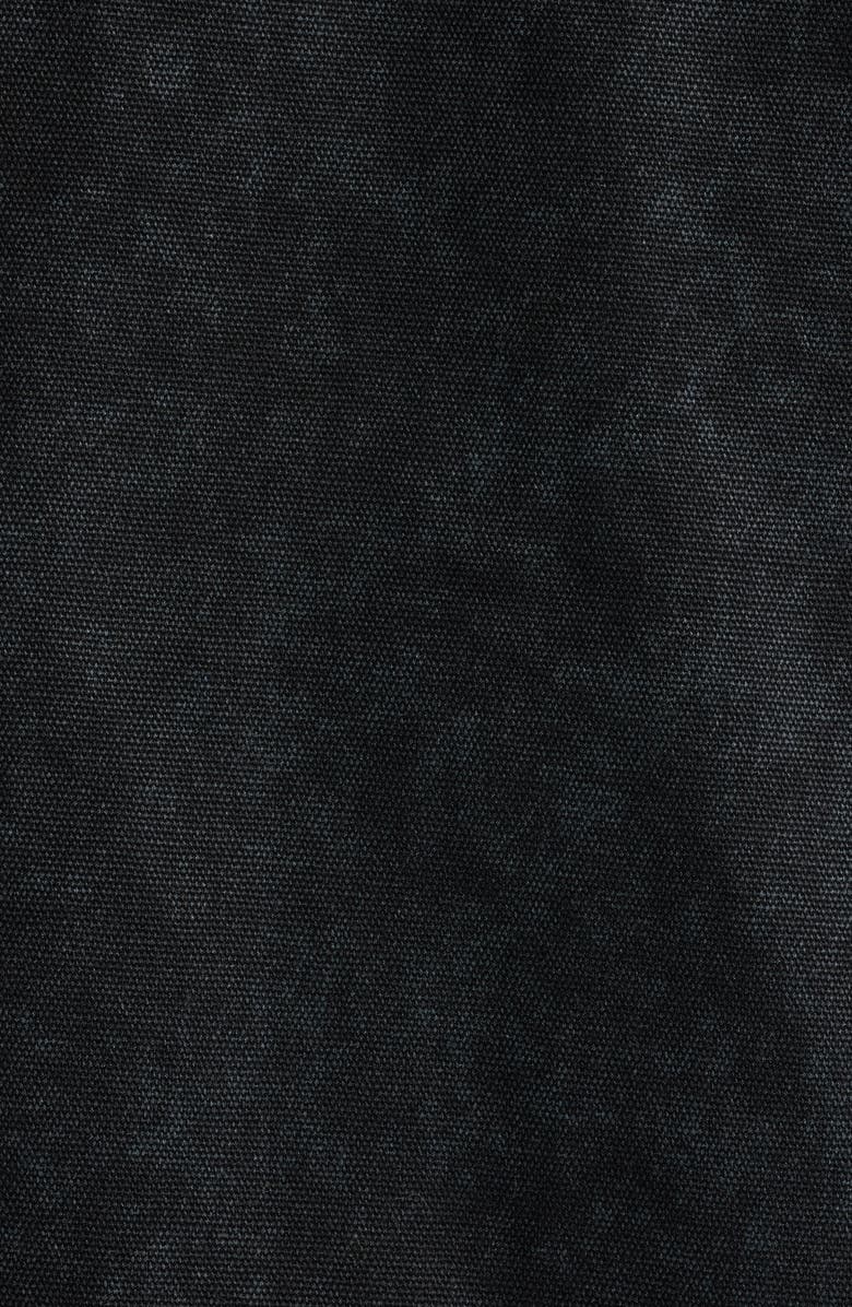 SANTO STUDIO Twitch David Milano Zip-Up Shirt Jacket, Alternate, color, Black