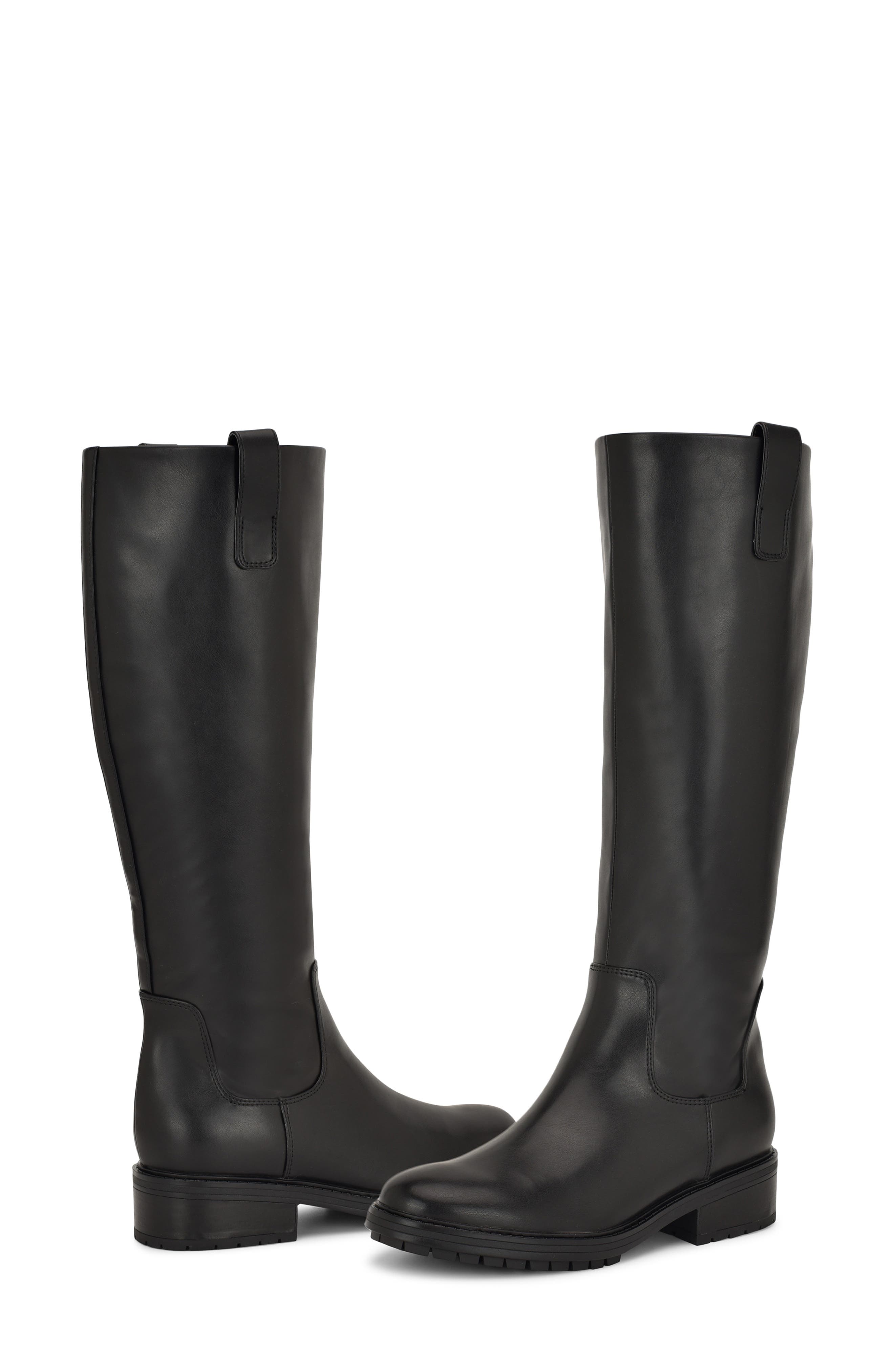 Nine West Leigha Knee High Boot, Alternate, color, Black 001