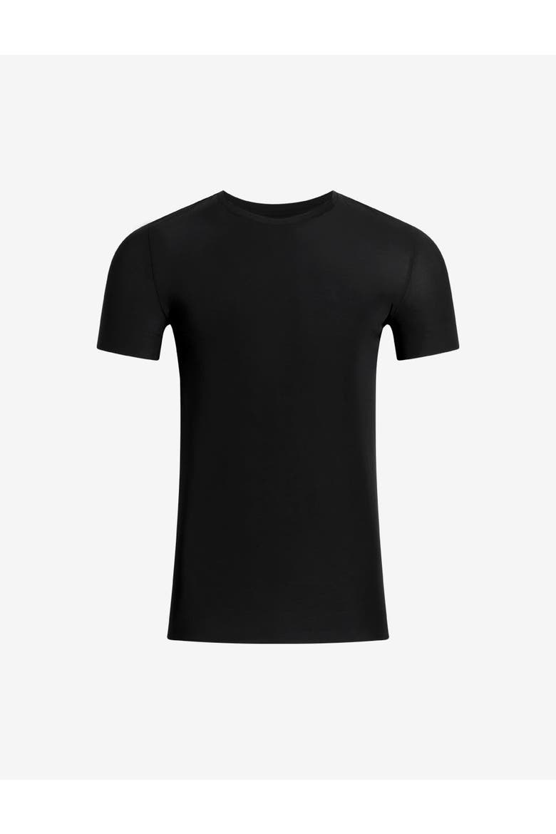 Classic Crewneck Undershirt, Main, color, Black