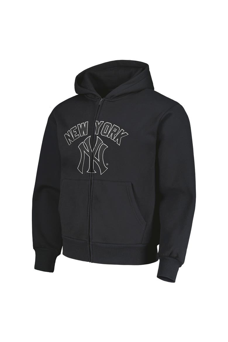 PLEASURES Men's PLEASURES Black New York Yankees Opening Day Full
