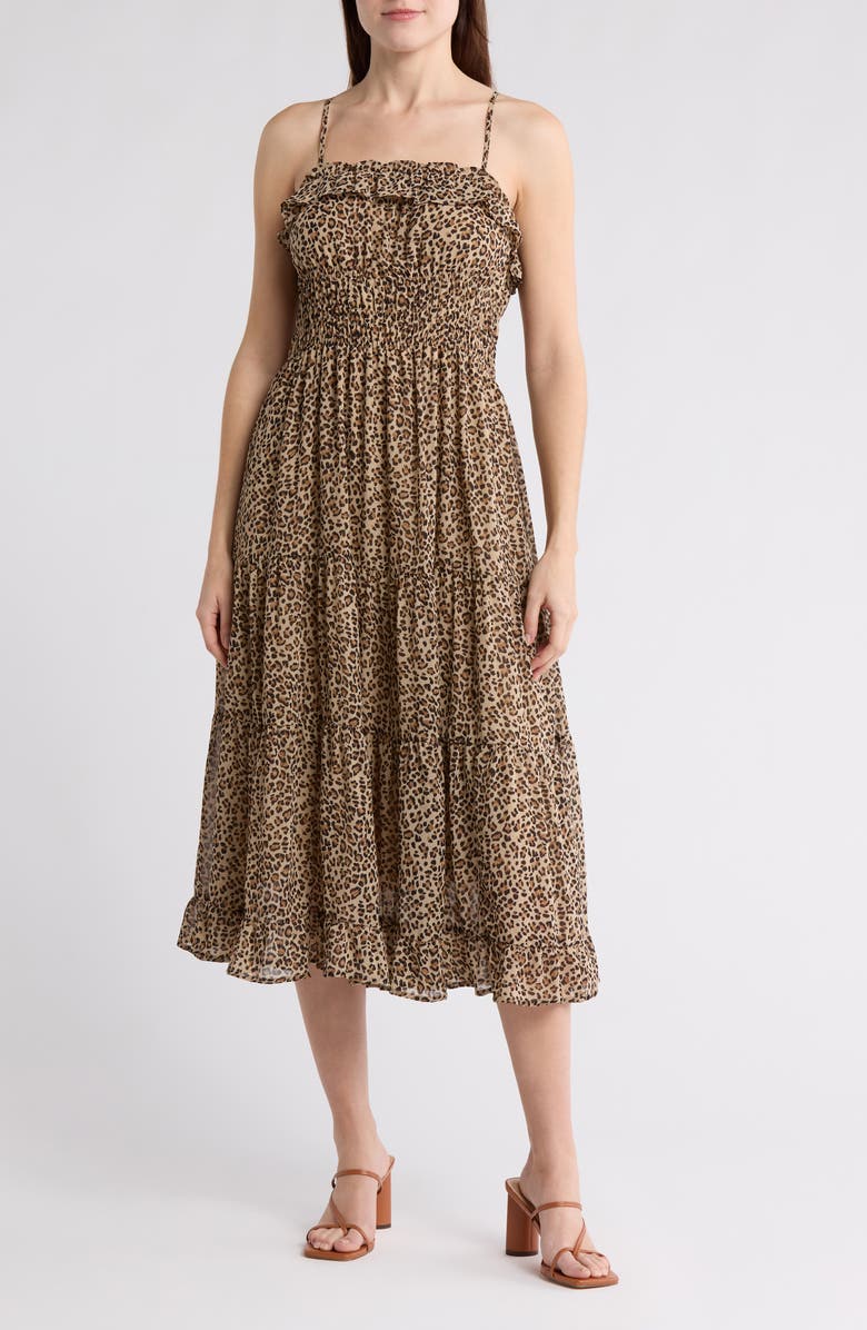 Lush Ruffle Tiered Maxi Dress, Main, color,