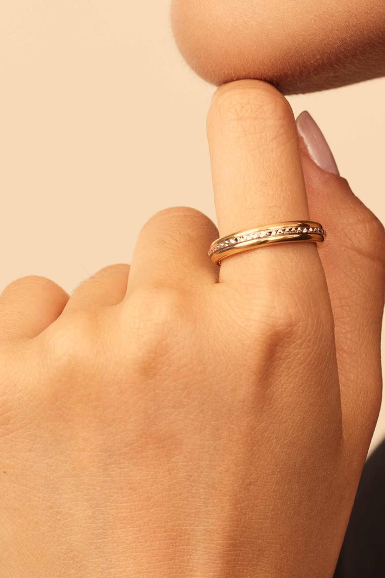 14K Gold Always Ring, Alternate, color, Yellow & White Gold