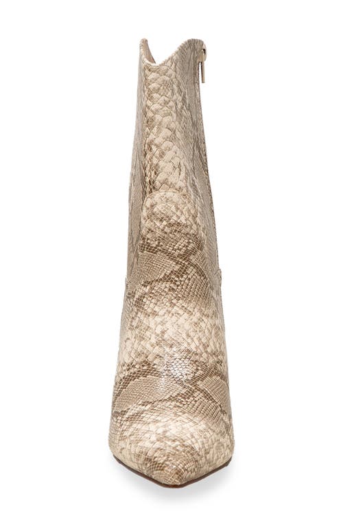 Chase & Chloe Chase And Chloe Slouch Bootie In Brown